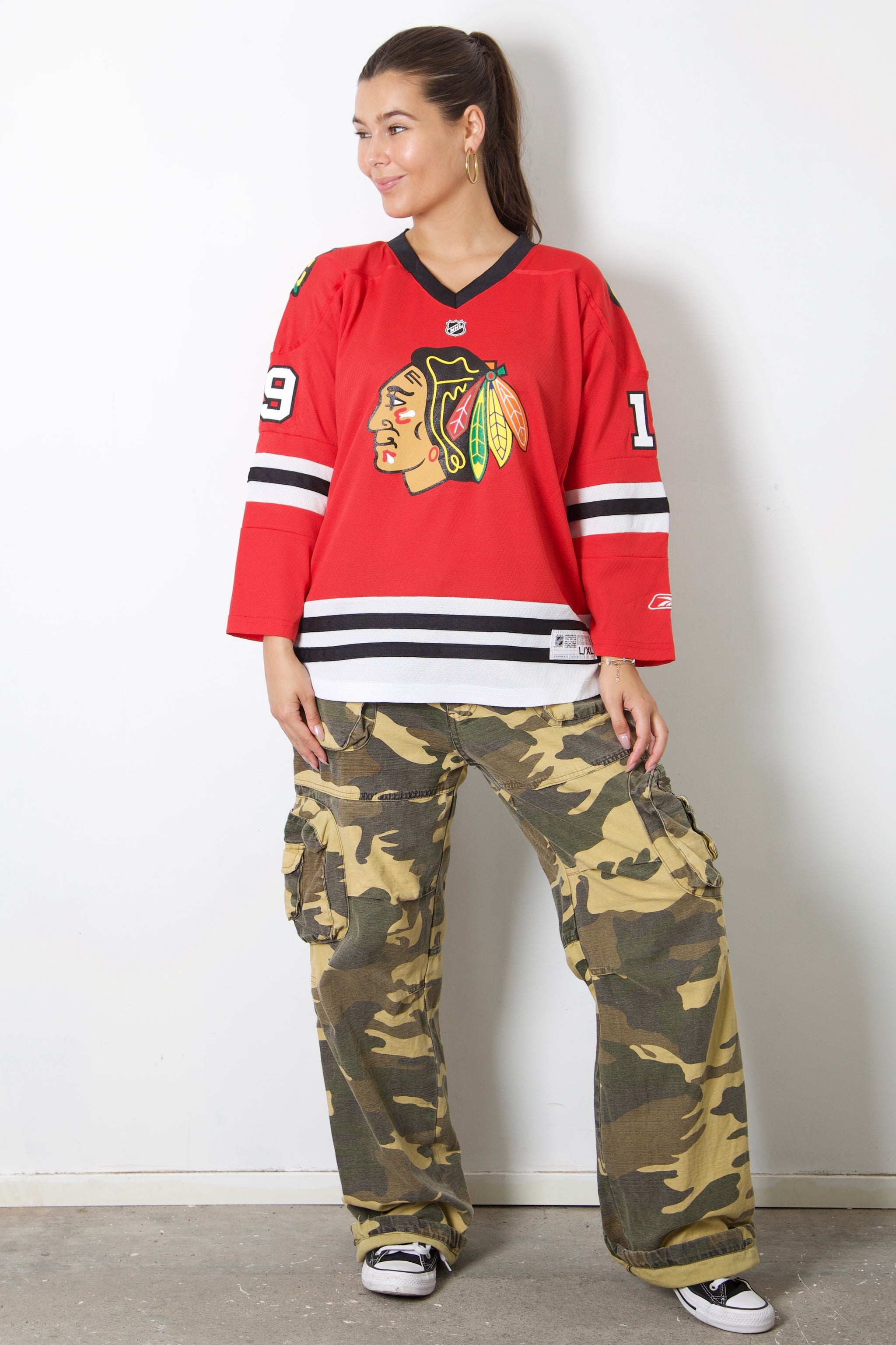 Chicago Blackhawks Printed NHL Ice Hockey Jersey – Forces Vintage