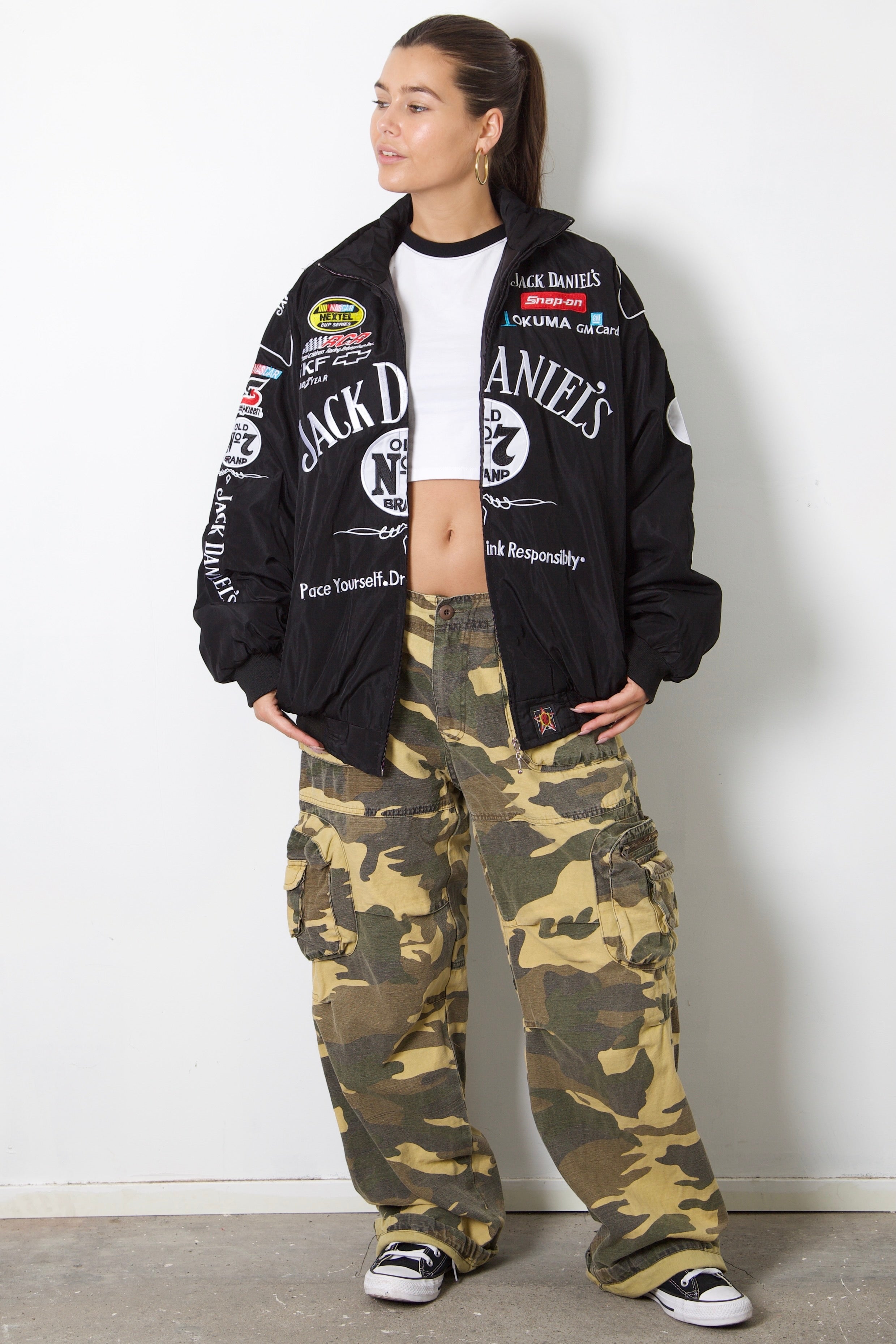 Jack Daniels Nascar Jacket Jack Daniels NASCAR Racing Jacket