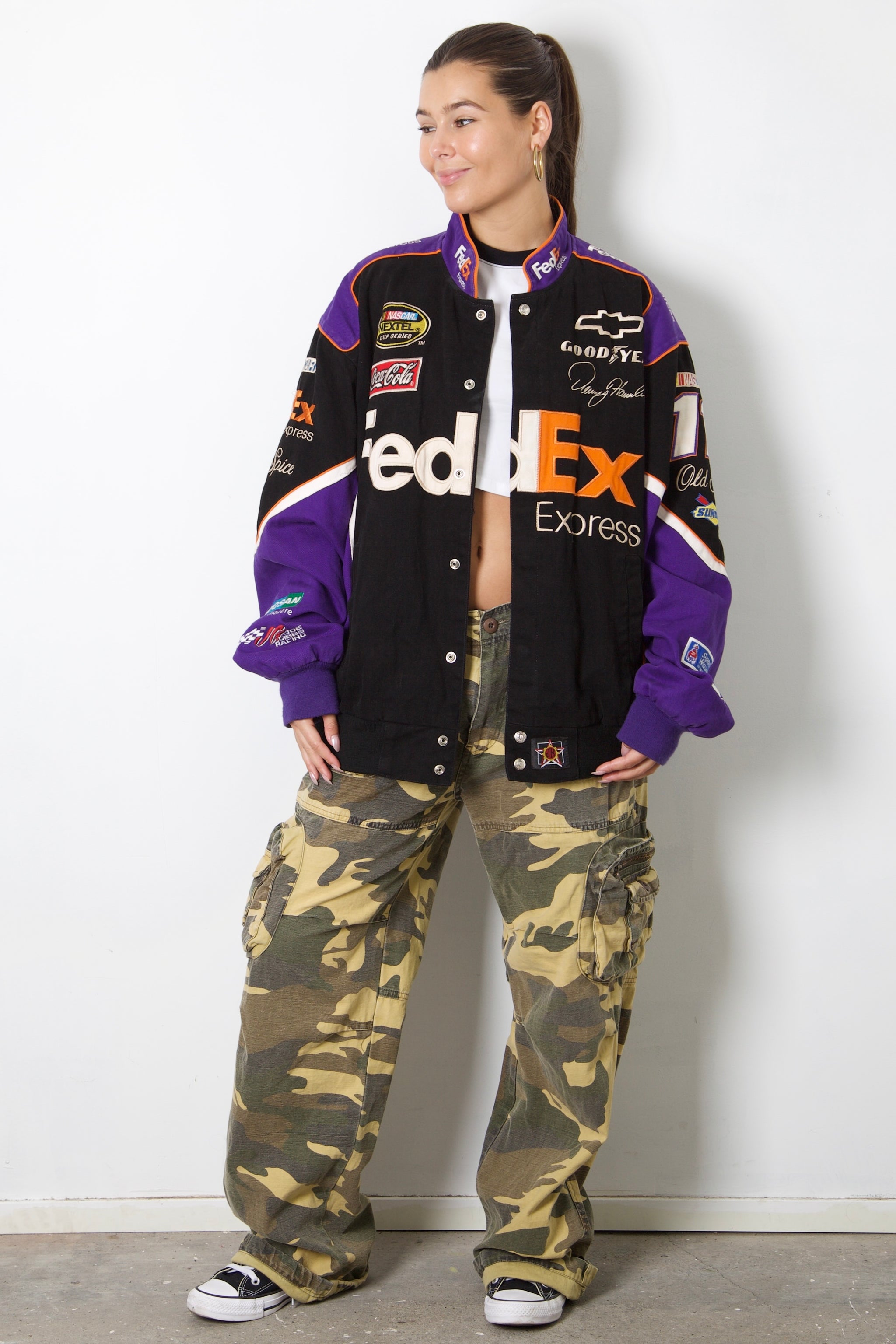 Fedex Express Nascar Fedex Jacket Sold At Auction: JH Design 